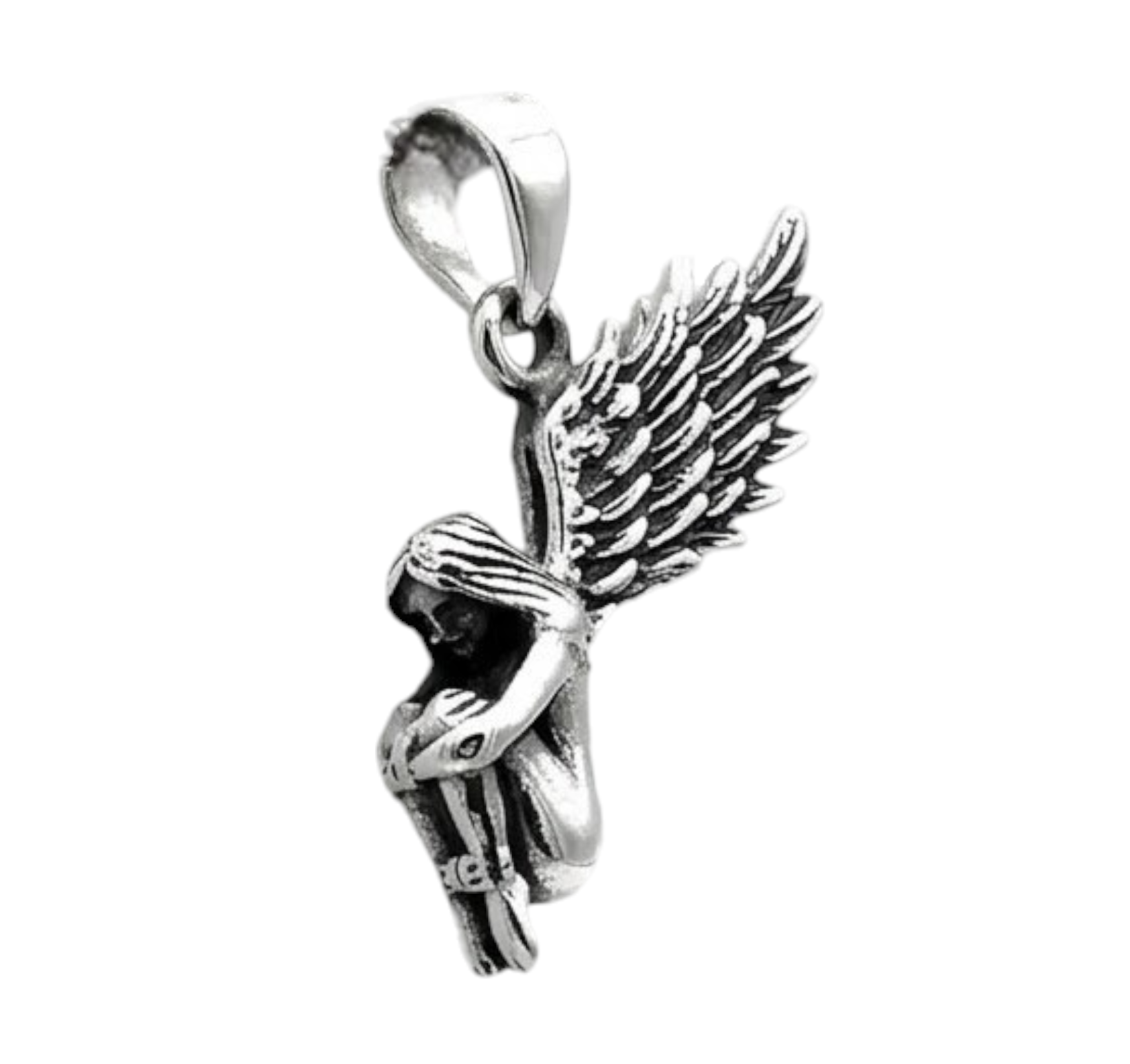 colgante-plata-diseno-angel-en-cuclillas